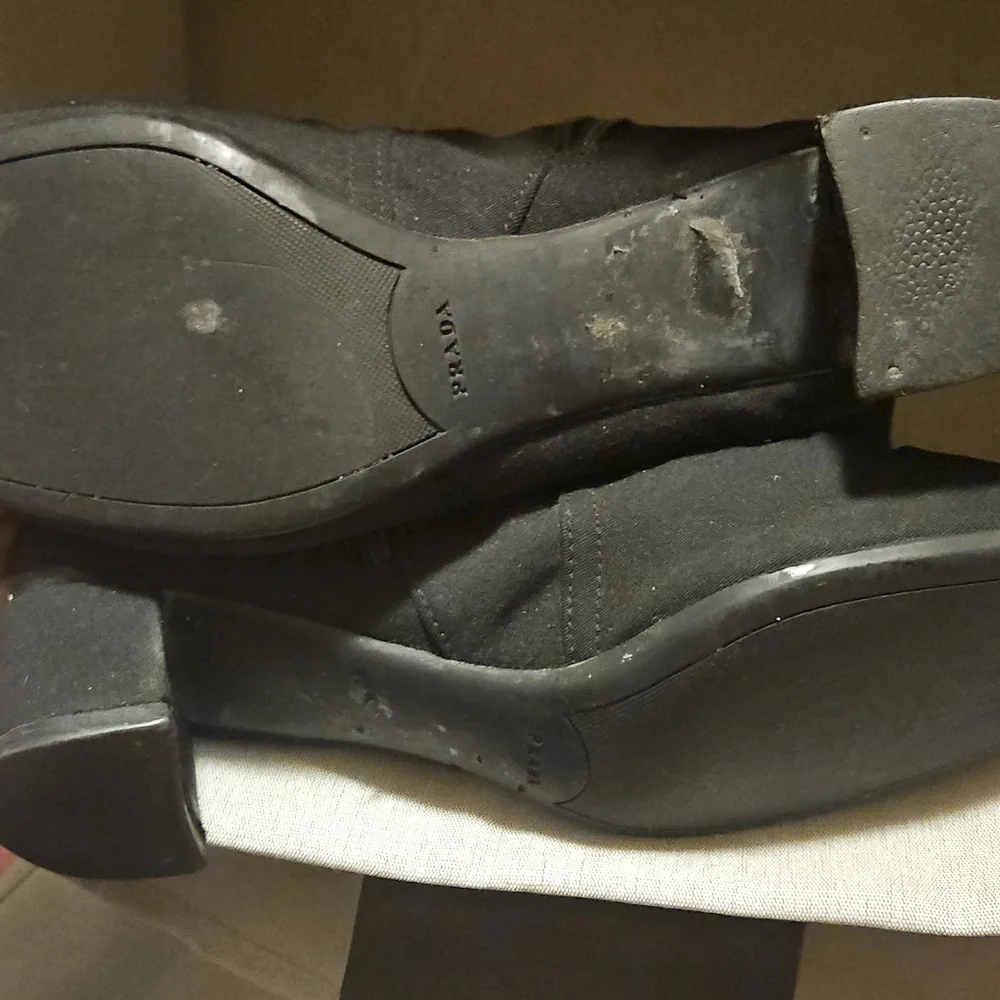 Black Prada Booties - Picture 4 of 5